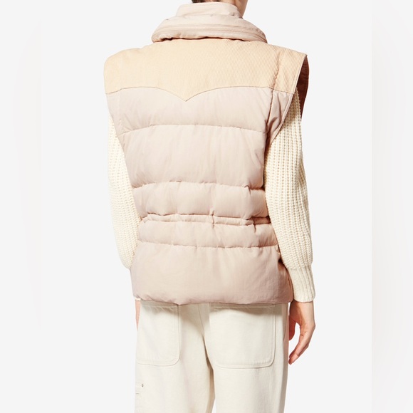 Isabel Marant Olfa Quilted Vest - Ecru size 38 - Picture 2 of 13